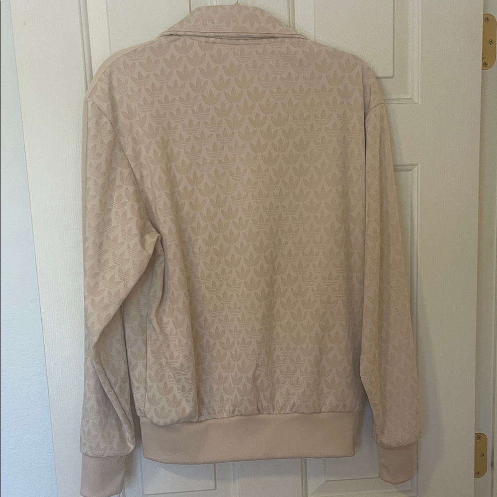 Adidas Women's Beige Bomber Jacket - Picture 5 of 5